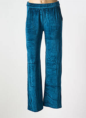 Pantalon flare stretch taille normale vert MAJESTIC FILATURES femme
