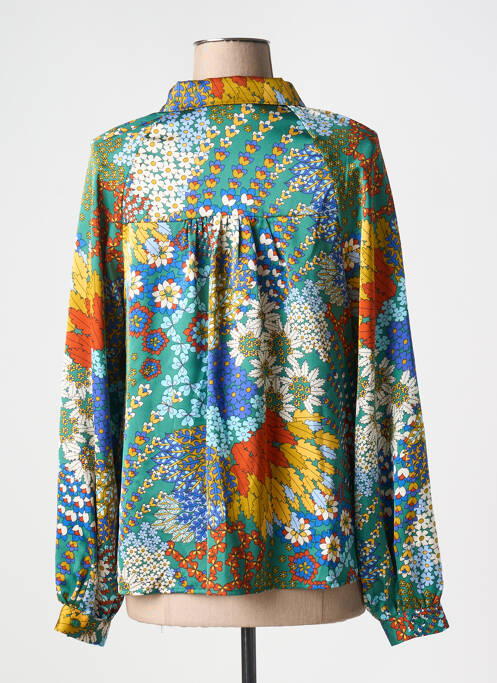 Chemisier vert MAMOUCHKA pour femme