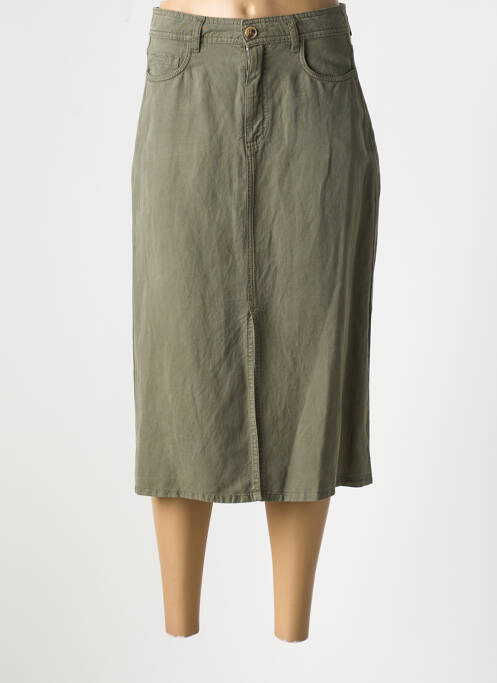 Jupe mi-longue vert GERARD DAREL pour femme
