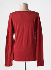 T-shirt rouge MAJESTIC pour femme seconde vue