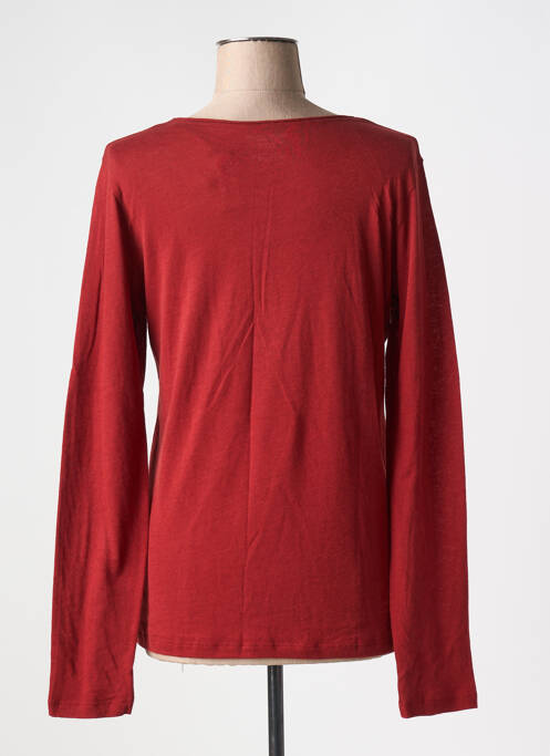 T-shirt rouge MAJESTIC pour femme