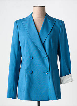 Blazer poches bleu MAX MARA femme