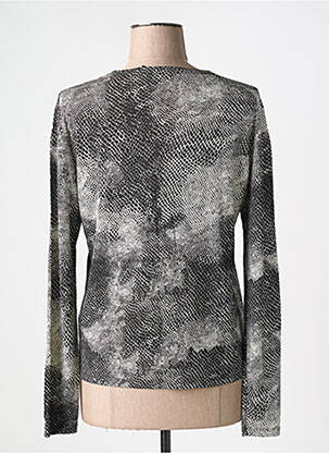 T-shirt manches longues manches longues noir MAJESTIC FILATURES femme