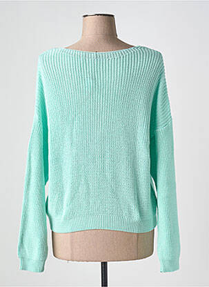 Gilet manches longues resserrée sur le bas vert ADN COLLECTION femme