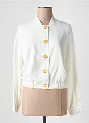 Veste casual blanc EMA BLUE'S pour femme seconde vue