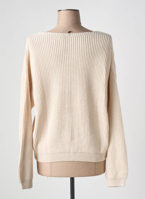 Gilet manches longues beige ADN COLLECTION femme