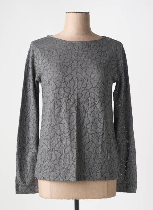 Top gris MAJESTIC FILATURES pour femme