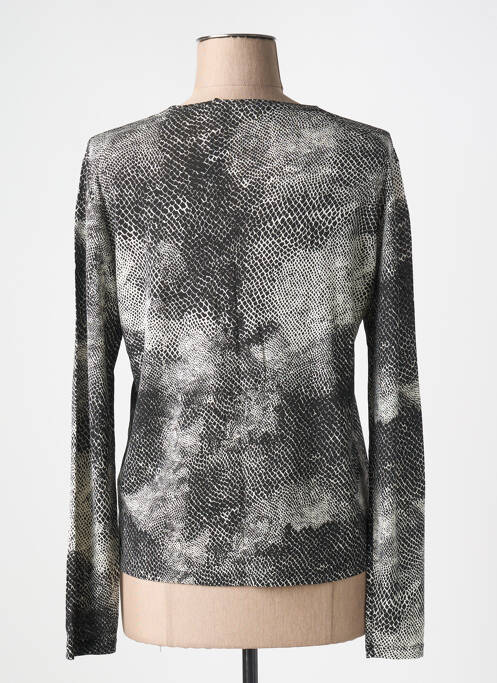 T-shirt noir MAJESTIC FILATURES pour femme