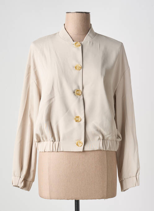 Veste casual beige EMA BLUE'S pour femme