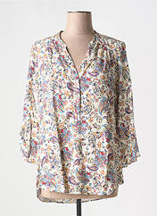 Blouse beige EMA BLUE'S pour femme seconde vue