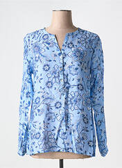 Blouse bleu FREDA pour femme seconde vue