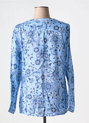 Blouse bleu FREDA pour femme seconde vue