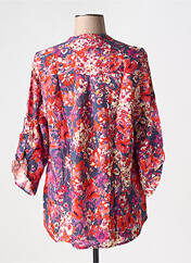 Blouse rouge EMA BLUE'S pour femme seconde vue