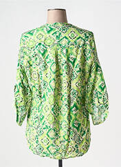 Blouse vert EMA BLUE'S pour femme seconde vue