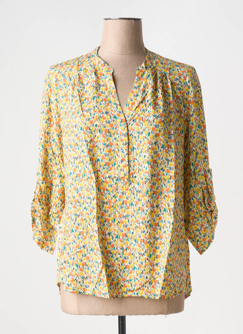 Blouse jaune EMA BLUE'S femme