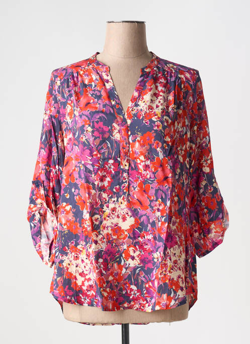 Blouse rouge EMA BLUE'S pour femme