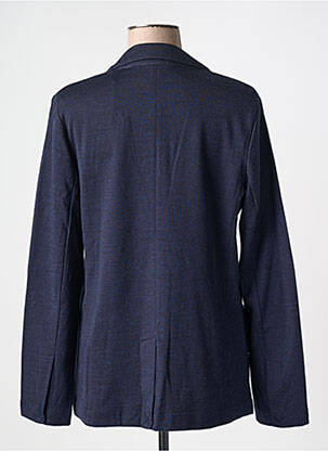Blazer poches bleu MAJESTIC FILATURES femme