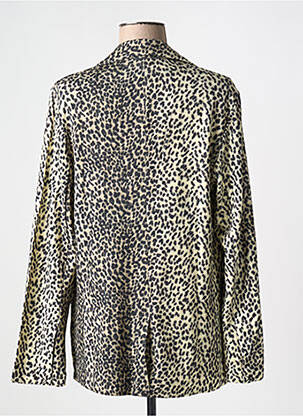 Blazer manches longues noir MAJESTIC FILATURES femme