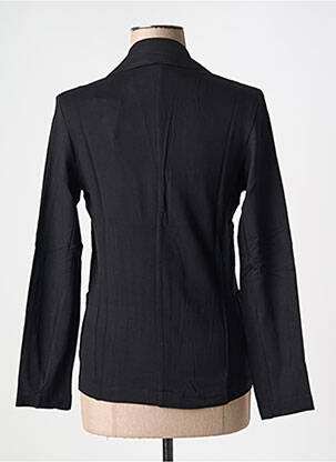 Blazer poches noir MAJESTIC FILATURES femme
