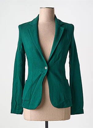 Blazer poches vert MAJESTIC FILATURES femme