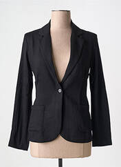 Blazer noir MAJESTIC FILATURES pour femme seconde vue