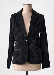Blazer noir MAJESTIC FILATURES pour femme seconde vue