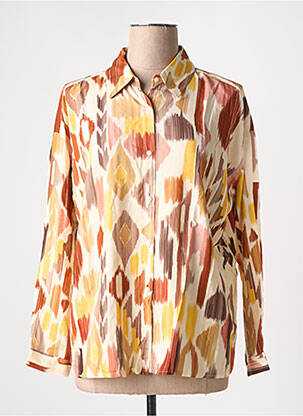 Chemisier orange EMABLUES pour femme