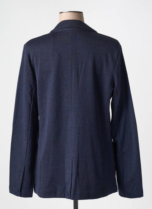 Blazer bleu MAJESTIC FILATURES pour femme