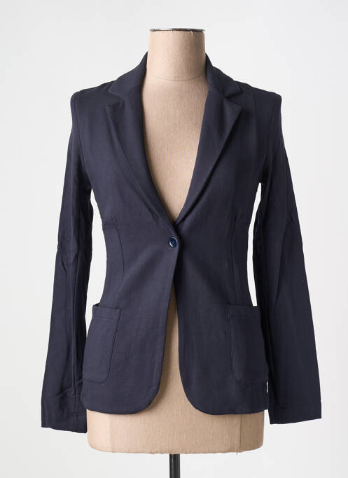 Blazer bleu MAJESTIC FILATURES pour femme