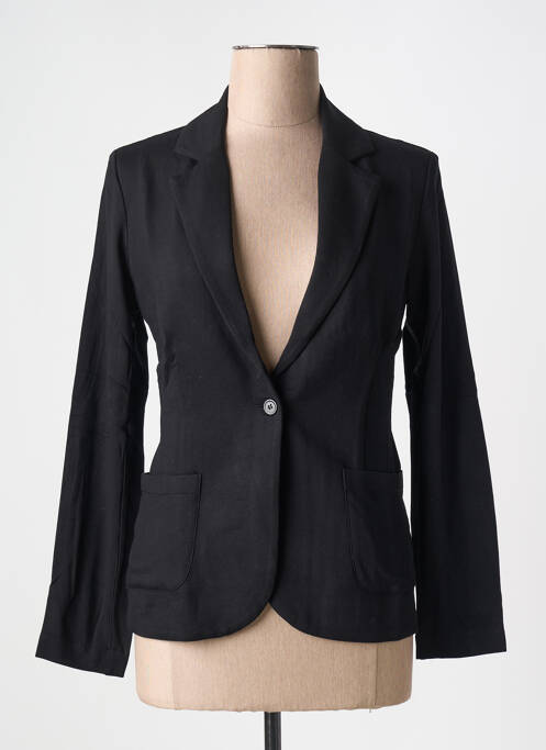 Blazer noir MAJESTIC FILATURES pour femme