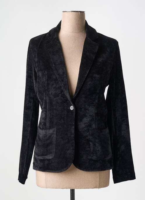 Blazer noir MAJESTIC FILATURES pour femme