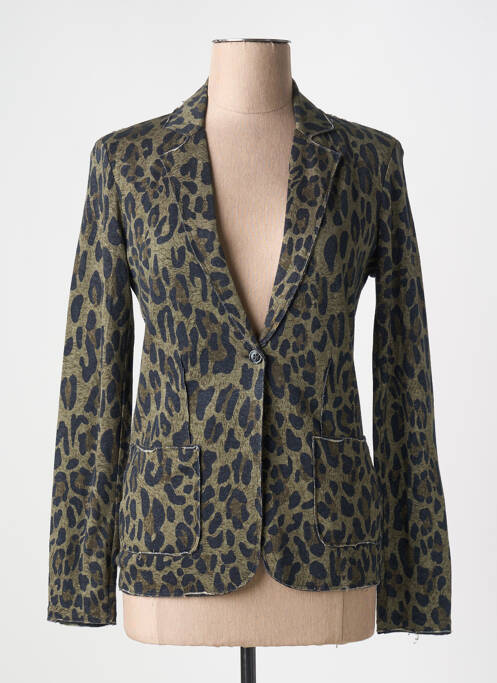 Blazer vert MAJESTIC FILATURES pour femme