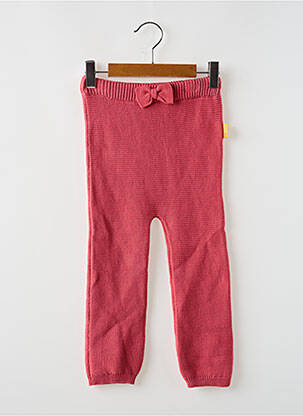 Pantalon slim stretch taille élastique rose STEIFF fille