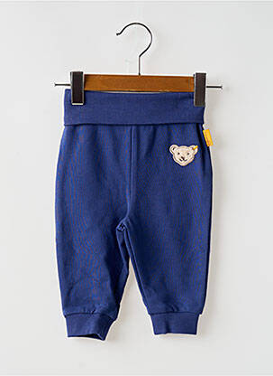 Pantalon droit taille normale taille élastique bleu STEIFF garcon