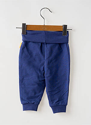 Pantalon droit taille normale taille élastique bleu STEIFF garcon