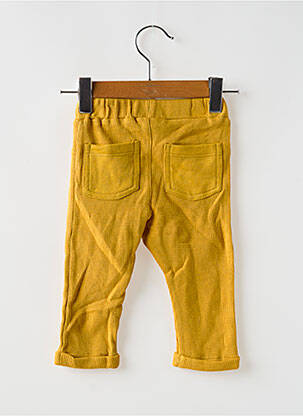 Jegging poches taille élastique jaune BB AND CO fille
