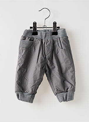 Pantalon droit poches taille élastique gris BULLE DE BB garcon