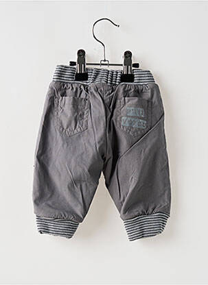 Pantalon droit poches taille élastique gris BULLE DE BB garcon