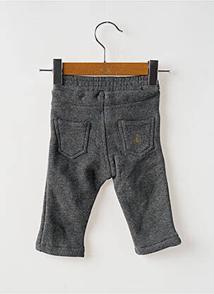 Pantalon slim stretch taille élastique gris PETIT BATEAU garçon