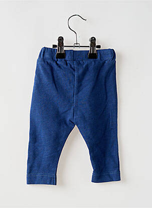 Pantalon slim fermeture liens à nouer taille élastique bleu BULLE DE BB garcon