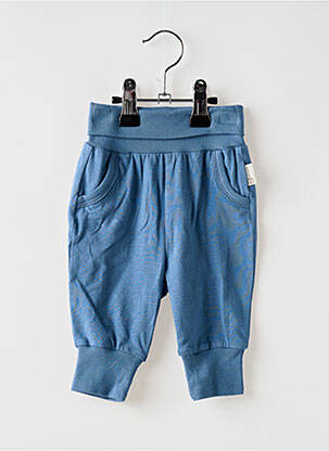 Pantalon droit poches taille élastique bleu STEIFF garçon