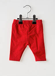 Legging stretch taille élastique rouge STEIFF fille