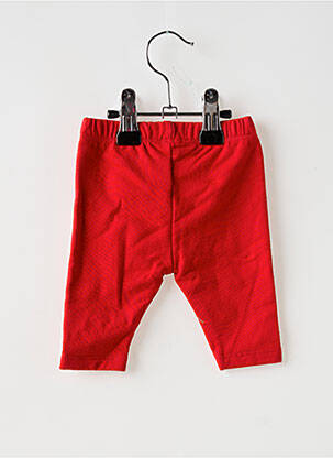 Legging stretch taille élastique rouge STEIFF fille