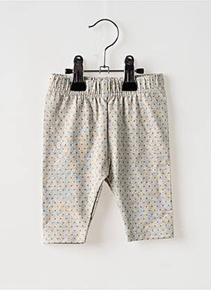 Legging sérigraphie taille élastique gris MOULIN ROTY fille