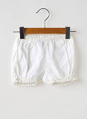 Short taille haute taille élastique beige PETIT BATEAU fille