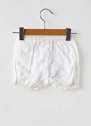 Short taille haute taille élastique beige PETIT BATEAU fille