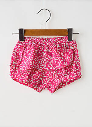 Short taille haute taille élastique rose BULLE DE BB fille