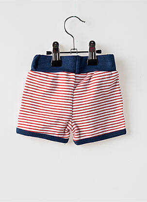 Short stretch taille élastique rouge BULLE DE BB garçon