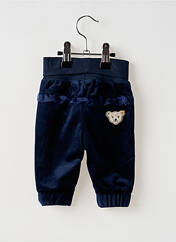 Pantalon droit bleu STEIFF pour fille seconde vue