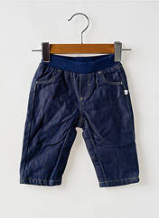 Pantalon droit bleu PETIT BATEAU pour garçon seconde vue